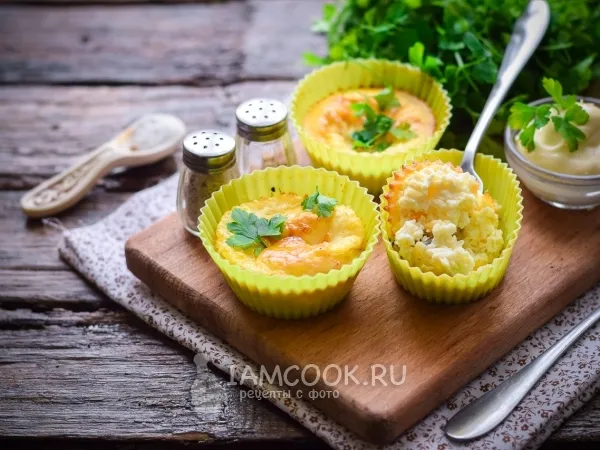 Фото блюда: Воздушный омлет в духовке