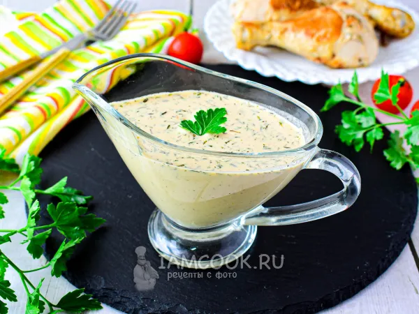 Фото готового блюда: Маринад для жарки курицы на сковороде с майонезом