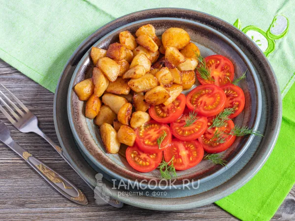 Фото готового блюда: Жареный топинамбур