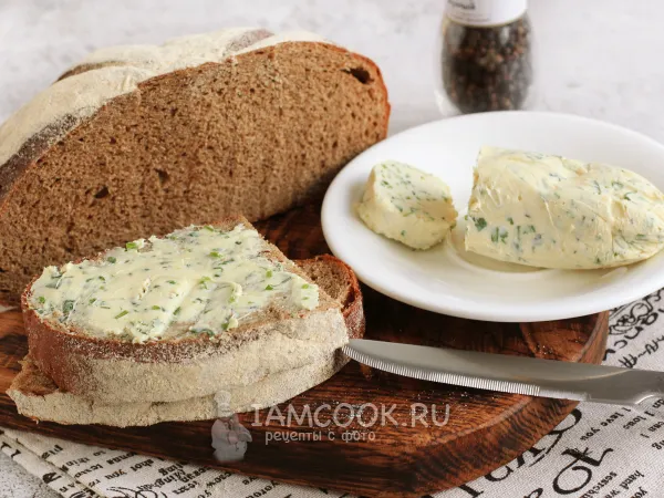Фото блюда: Сливочное масло с горчицей (для бутербродов)