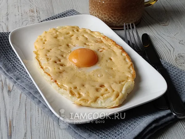 Фото блюда: Творожное хачапури на сковороде