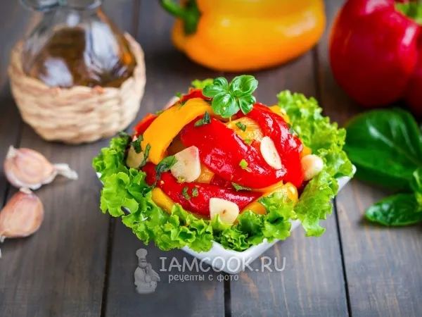 Фото блюда: Маринованный перец быстрого приготовления