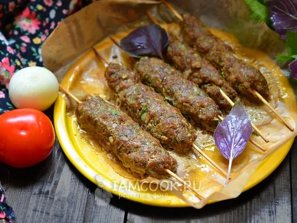Фото блюда: Люля-кебаб в духовке