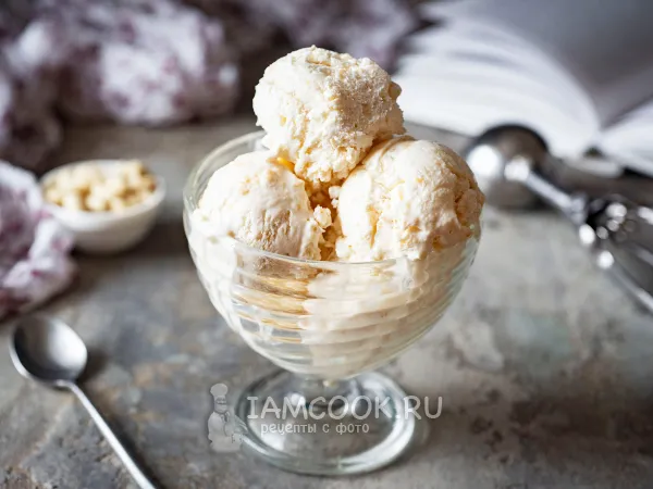 Фото блюда: Арахисовое мороженое
