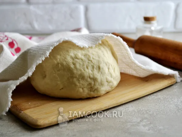 Фото блюда: Тесто для хычинов на воде (без дрожжей)