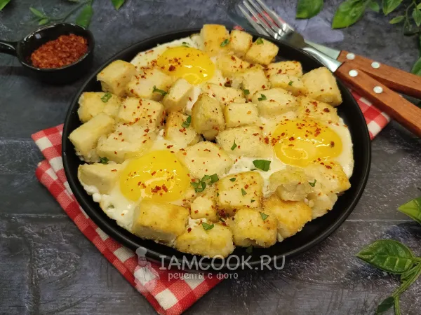 Фото блюда: Яичница с тофу