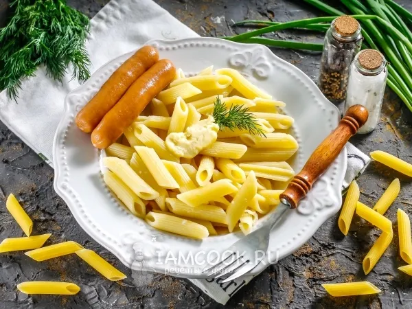 Фото блюда: Макароны в микроволновке