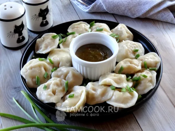 Фото блюда: Пельмени с горбушей