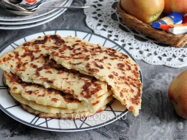 Фото блюда: Финские творожно-яблочные лепешки