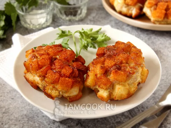 Фото готового блюда: Шницель «Полесский»