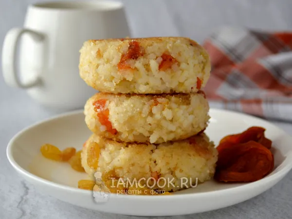 Фото блюда: Постные рисовые биточки (сладкие)