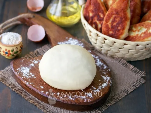 Фото готового блюда: Быстрое тесто для жареных пирожков