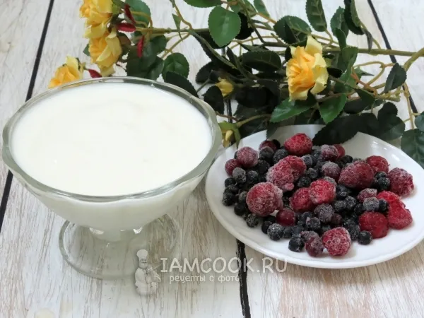 Фото готового блюда: Густой домашний йогурт