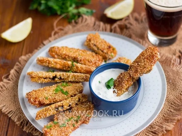 Фото готового блюда: Вегетарианский шницель (грибной)