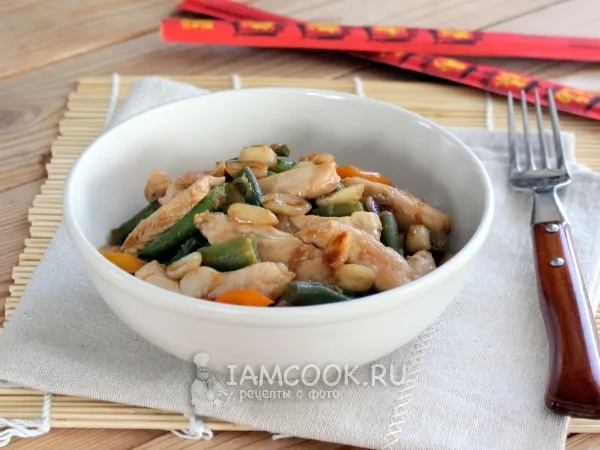 Фото готового блюда: Стир-фрай из курицы