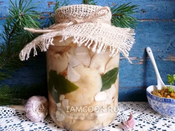 Фото блюда: Грузди соленые холодным способом