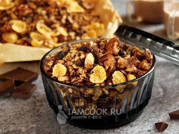 Фото блюда: Шоколадная гранола