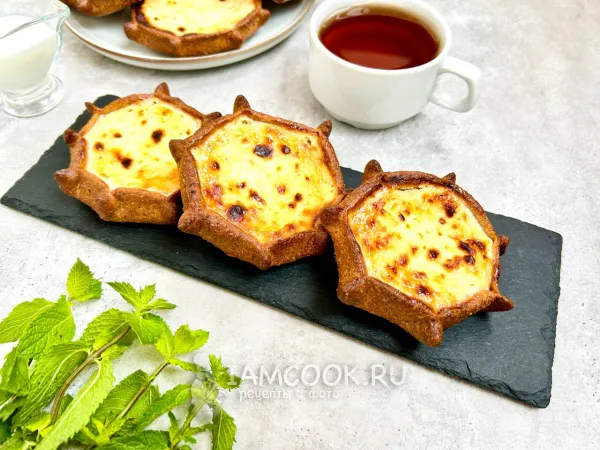 Фото готового блюда: Калитки с творогом