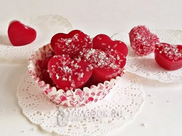 Фото готового блюда: Вишневый мармелад на агаре из сиропа