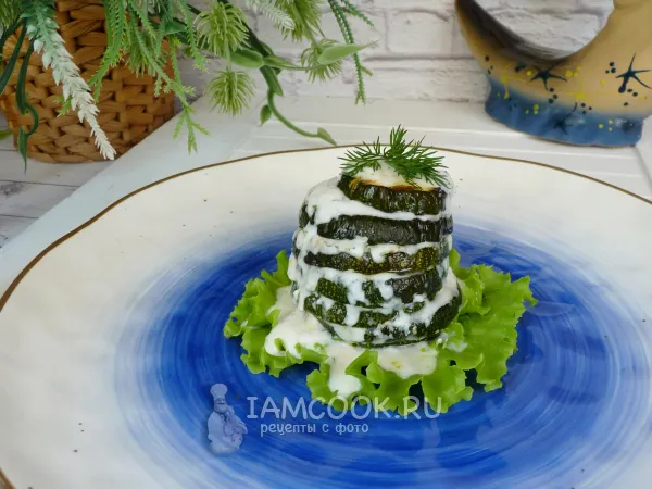 Фото блюда: Цукини с мацони