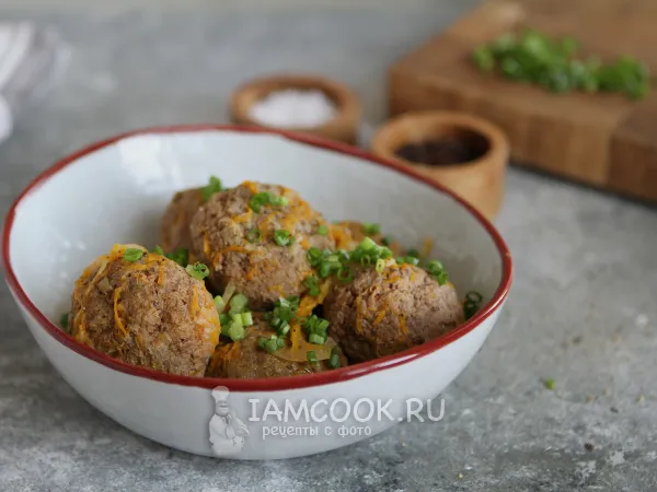 Фото готового блюда: Кето тефтели