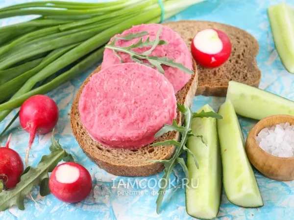 Фото блюда: Постная колбаса