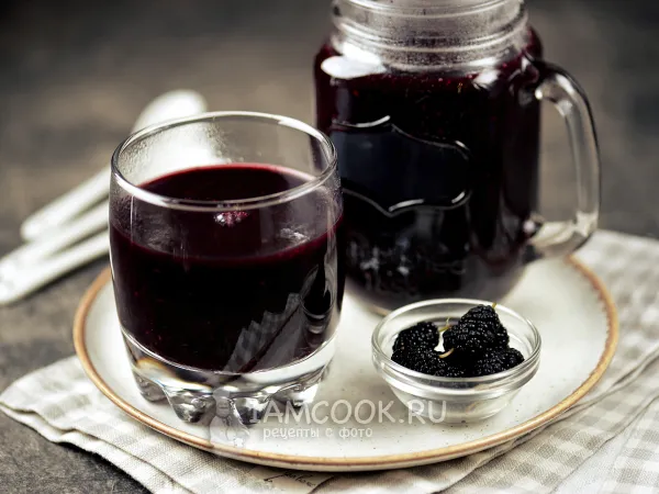 Фото блюда: Кисель из шелковицы