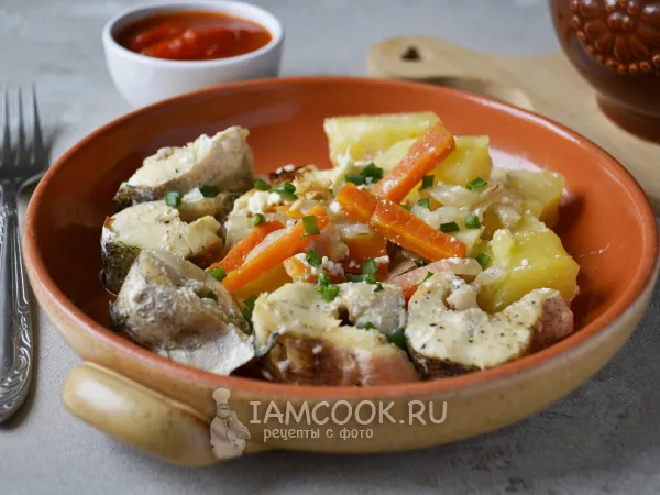 Фото блюда: Щука в горшочке