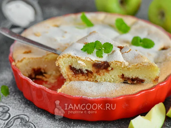 Фото блюда: Шарлотка с повидлом