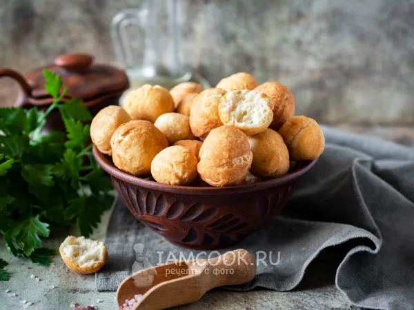 Фото готового блюда: Баурсаки на сметане