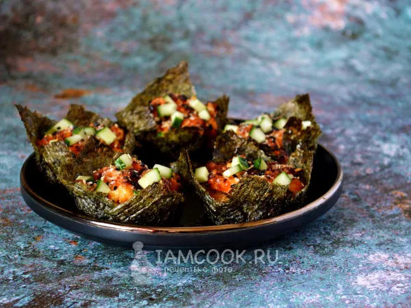 Фото блюда: Суши-маффины (запеченные)