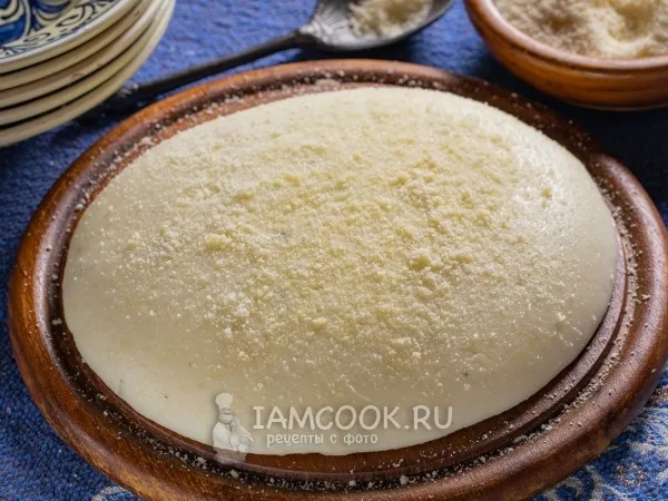 Фото готового блюда: Полента с сыром