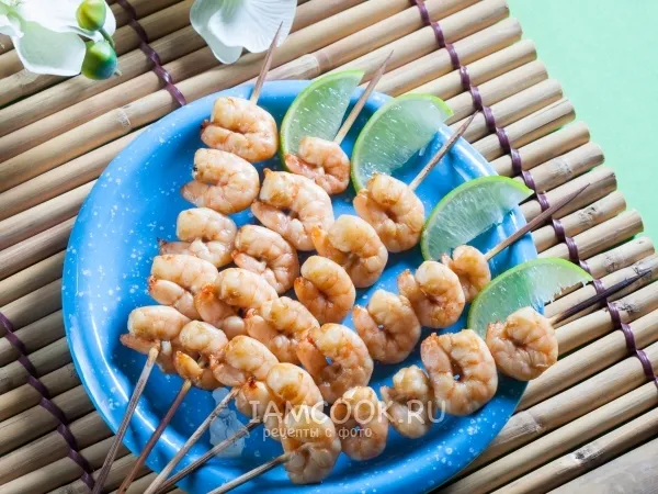 Фото готового блюда: Креветки по-тайски