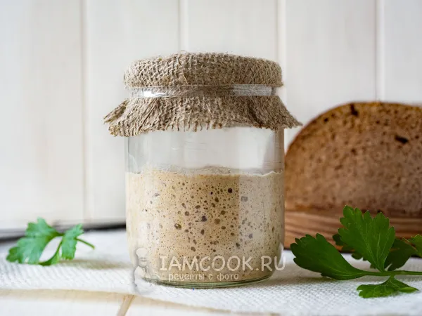 Фото готового блюда: «Вечная» закваска для хлеба без дрожжей