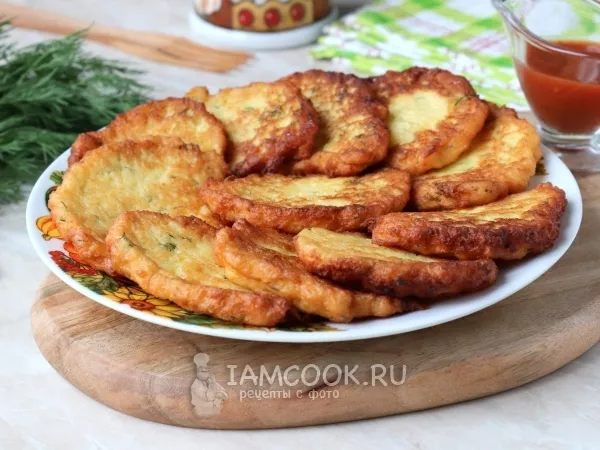 Фото готового блюда: Драники из репы