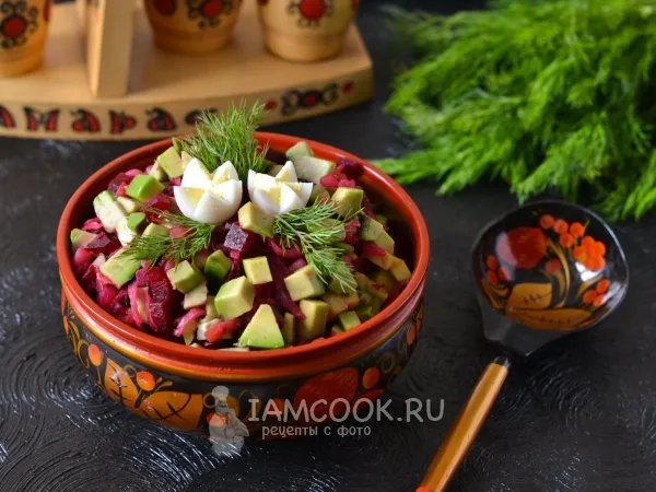 Фото блюда: Винегрет с авокадо