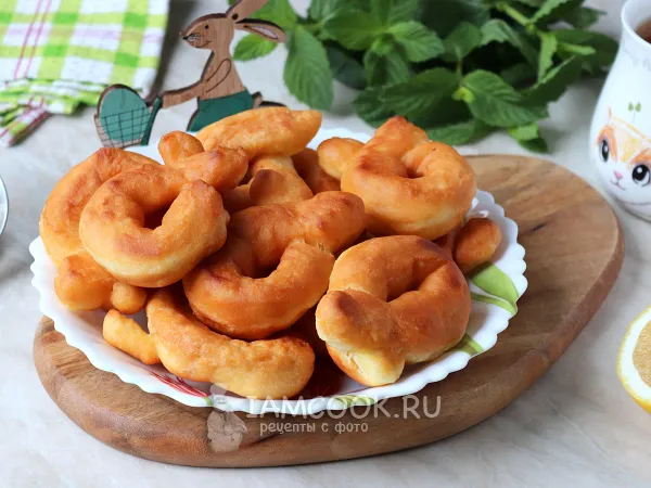 Фото готового блюда: Жареные калачи на кефире на сковороде