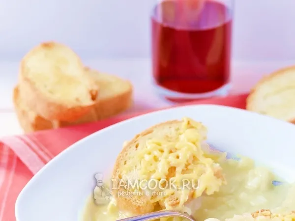 Фото блюда: Французский луковый суп