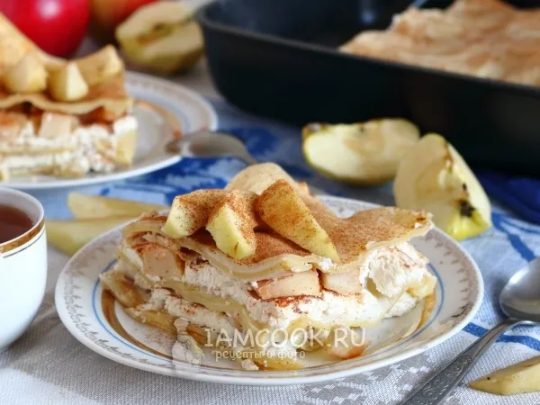 Фото блюда: Лазанья с творогом