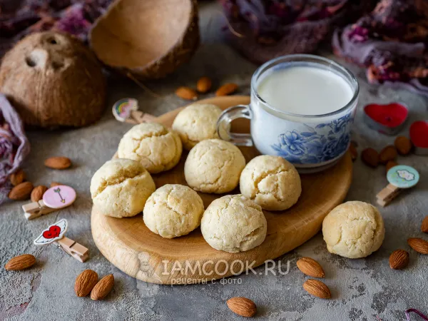 Фото готового блюда: Кето печенье из миндальной муки