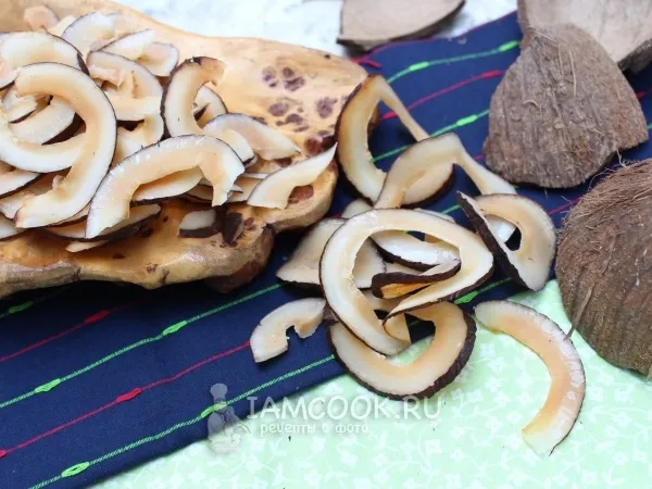 Фото блюда: Кокосовые чипсы