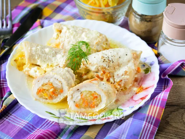 Фото готового блюда: Крученики волынские