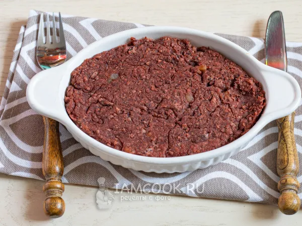 Фото блюда: Запеканка из фасоли