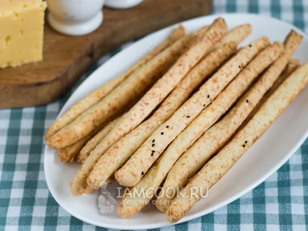 Фото готового блюда: Сырная соломка