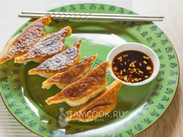 Фото готового блюда: Китайские жареные пельмени