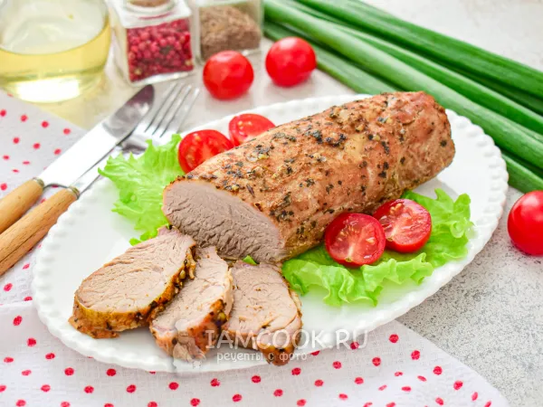 Фото блюда: Буженина из свиной вырезки