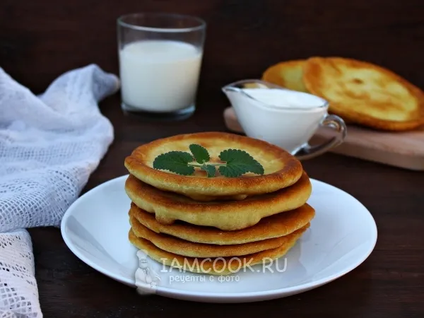 Фото блюда: Лепешки на воде и соде