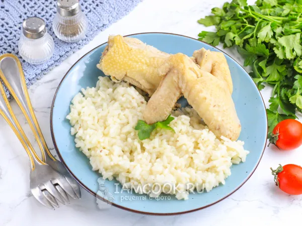 Фото готового блюда: Рис на курином бульоне