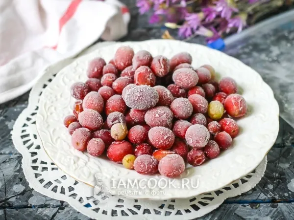 Фото блюда: Заморозка винограда на зиму