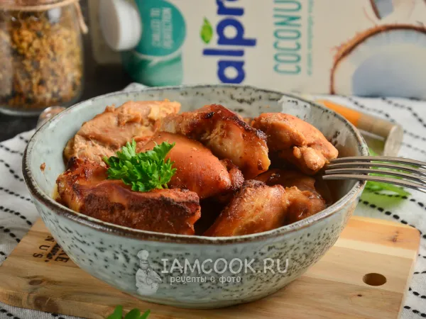 Фото готового блюда: Адобо из курицы